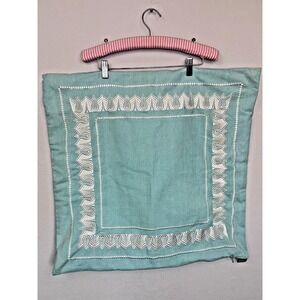 ONE Echo Design Lavender Pillow Sham Embroidered‎ Border Cotton Luxury